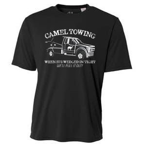 Camel Towing Inappropriate Humor Adult Humor Camel Towing Cooling Performance Crew T-Shirt