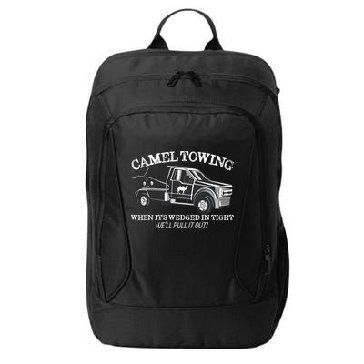 Camel Towing Inappropriate Humor Adult Humor Camel Towing City Backpack