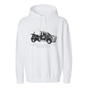 Camel Towing Inappropriate Humor Adult Humor Camel Towing Garment-Dyed Fleece Hoodie