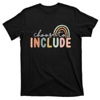 Choose To Include Special Education Teacher Autism Awareness T-Shirt