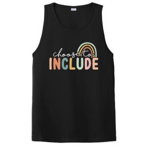 Choose To Include Special Education Teacher Autism Awareness PosiCharge Competitor Tank