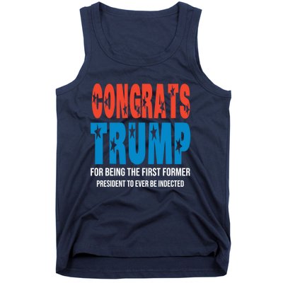 Congrats Trump Indicted Tank Top