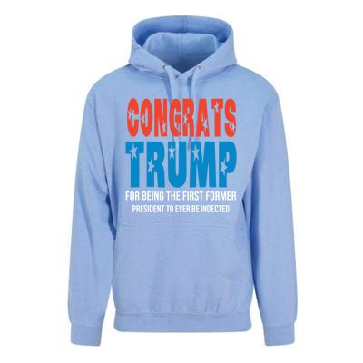 Congrats Trump Indicted Unisex Surf Hoodie