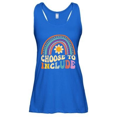 Choose To Include For Autism Teacher Special Education SPED Ladies Essential Flowy Tank