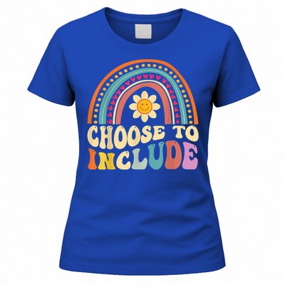 Choose To Include For Autism Teacher Special Education SPED Women's T-Shirt