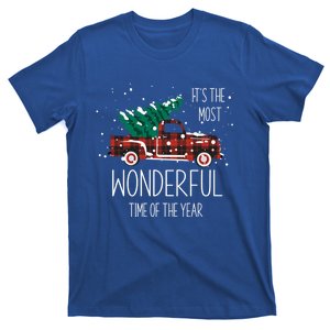 Christmas Truck Its The Most Wonderful Time Of The Year Meaningful Gift T-Shirt