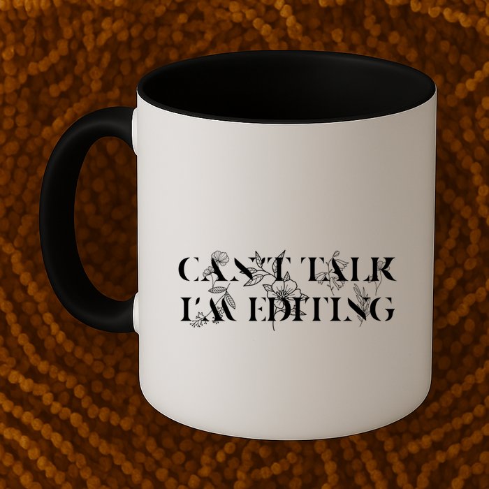 Can't Talk I'm Editing Photographer And Videographer Gift Mug