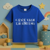 Can't Talk I'm Editing Photographer And Videographer Gift Toddler T-Shirt