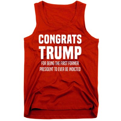 Congrats Trump Indicted Tank Top