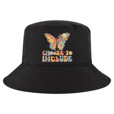 Choose To Include Special Education Teacher Autism Awareness Cool Comfort Performance Bucket Hat