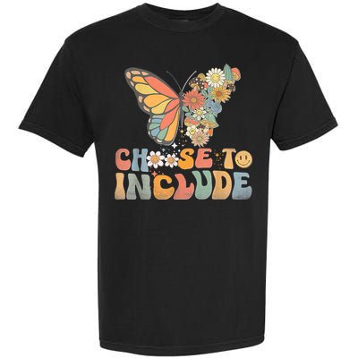 Choose To Include Special Education Teacher Autism Awareness Garment-Dyed Heavyweight T-Shirt