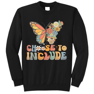 Choose To Include Special Education Teacher Autism Awareness Sweatshirt