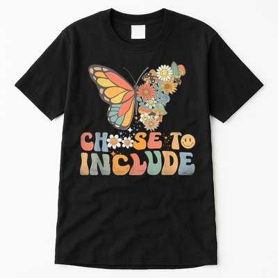 Choose To Include Special Education Teacher Autism Awareness Tall T-Shirt