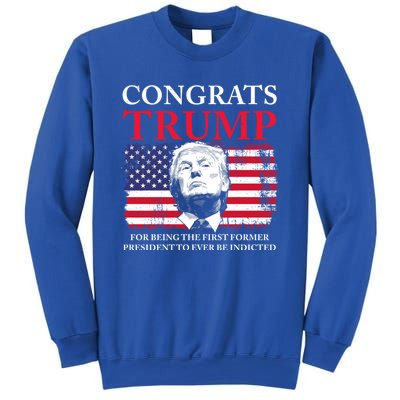 Congrats Trump Indicted Funny Trump Indictment Sweatshirt