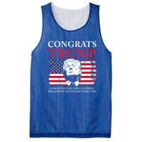 Congrats Trump Indicted Funny Trump Indictment Mesh Reversible Basketball Jersey Tank