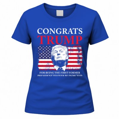 Congrats Trump Indicted Funny Trump Indictment Women's T-Shirt