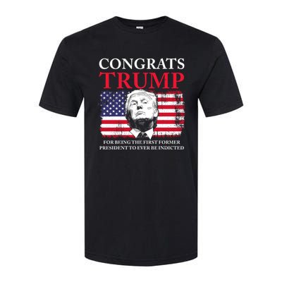 Congrats Trump Indicted Funny Trump Indictment Softstyle CVC T-Shirt