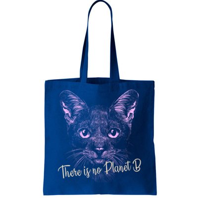 Cat: There Is No Planet B Meaningful Gift Climate Change Is Real! Gift Tote Bag