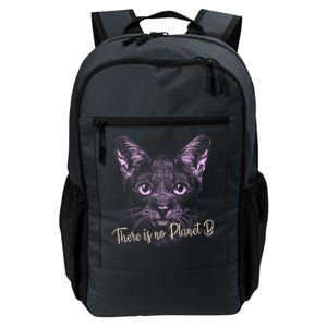 Cat: There Is No Planet B Meaningful Gift Climate Change Is Real! Gift Daily Commute Backpack