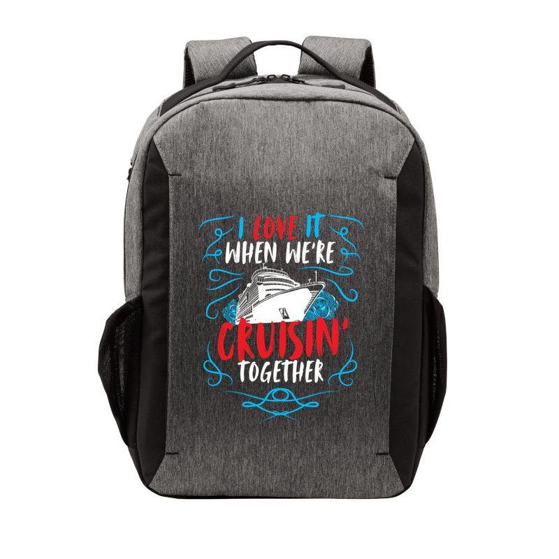 Cruisin Together I Cruise Ship Cruise Boat Cruise Gift Vector Backpack