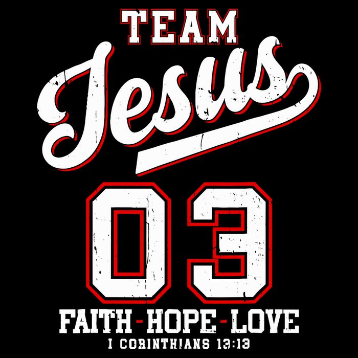 Christian Team Jesus 03 Faith Hope Love Bag