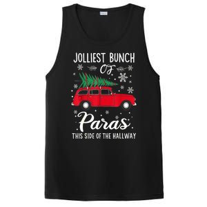 Christmas Tree Jolliest Bunch Of Paras This Side Of The Hallway Xmas Gift PosiCharge Competitor Tank