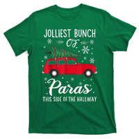 Christmas Tree Jolliest Bunch Of Paras This Side Of The Hallway Xmas Gift T-Shirt