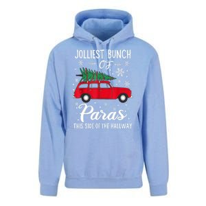 Christmas Tree Jolliest Bunch Of Paras This Side Of The Hallway Xmas Gift Unisex Surf Hoodie