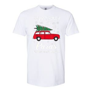 Christmas Tree Jolliest Bunch Of Paras This Side Of The Hallway Xmas Gift Softstyle CVC T-Shirt