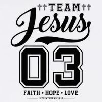 Christian Team Jesus 03 Faith Hope Love Tall T-Shirt