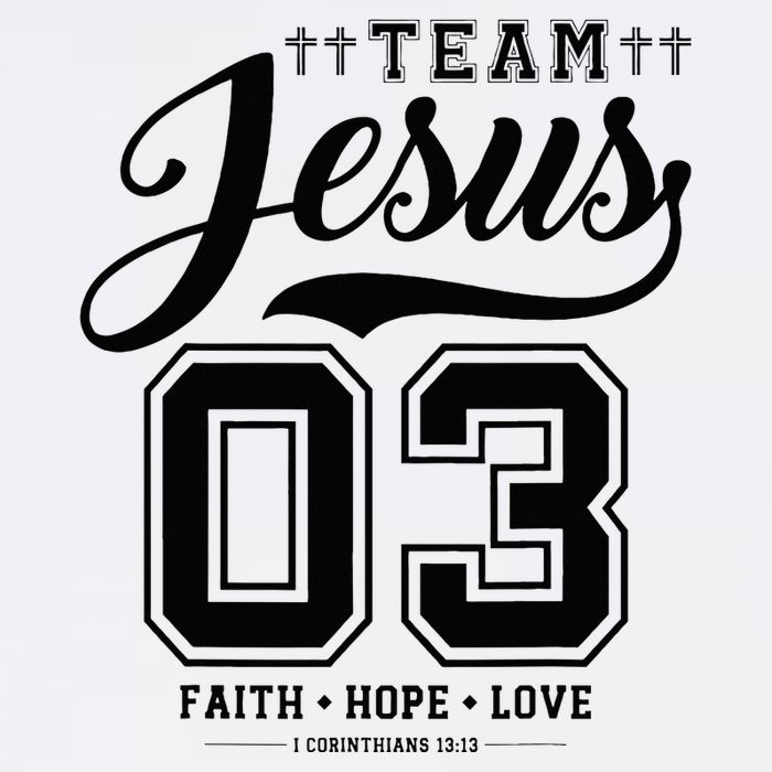 Christian Team Jesus 03 Faith Hope Love Tall T-Shirt