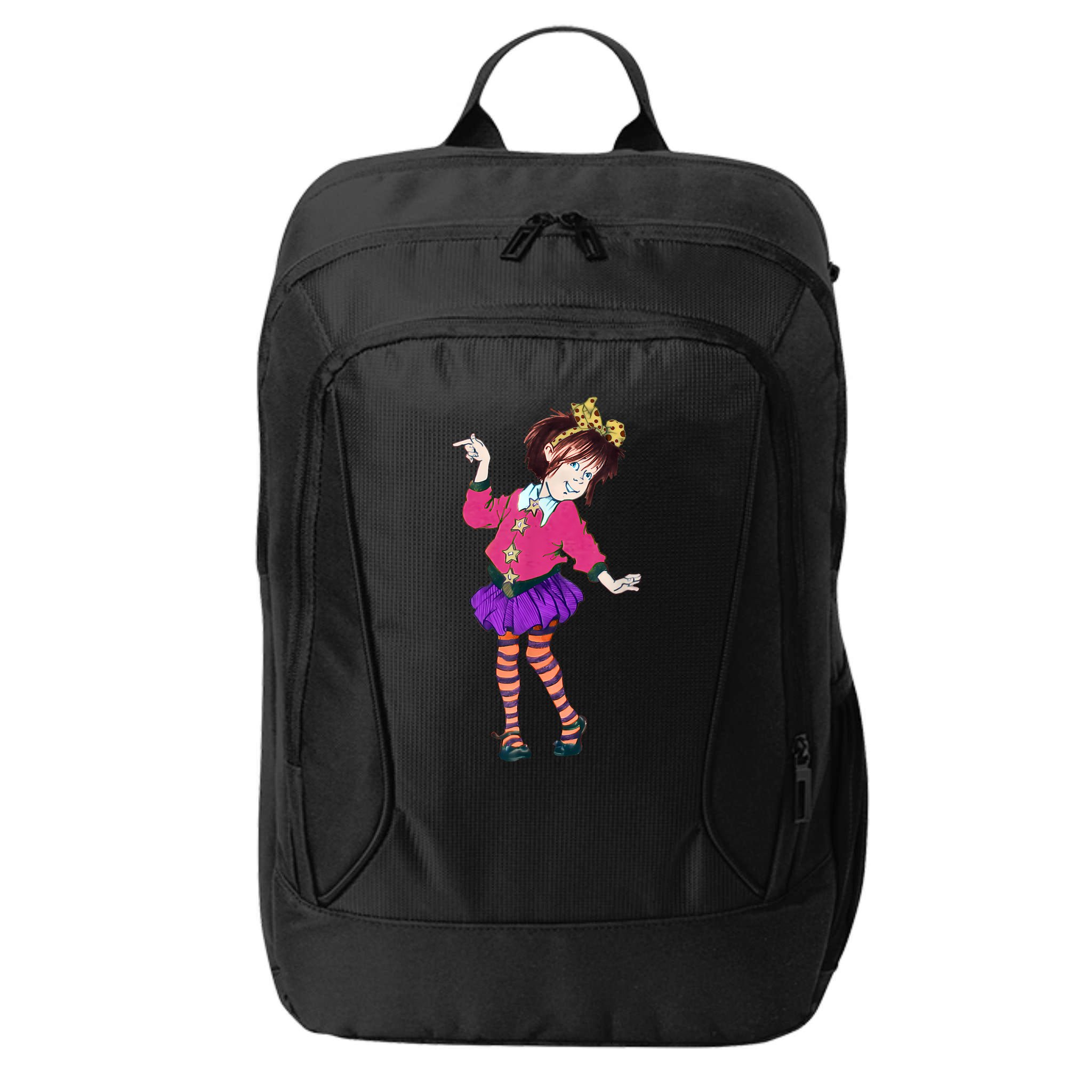 Cute Teacher Junie B Childrens Book Back Jones To School City Backpack