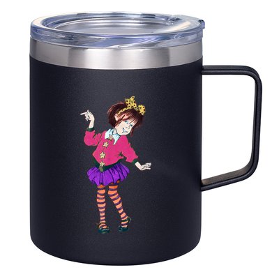Cute Teacher Junie B Childrens Book Back Jones To School 12oz Stainless Steel Coffee Mug
