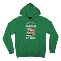 Christmas The Jolliest Bunch Of Bus Driver This Side Of The Nut House Gift Hoodie