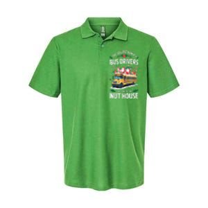 Christmas The Jolliest Bunch Of Bus Driver This Side Of The Nut House Gift Softstyle Adult Sport Polo