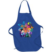 Colorful Tropical Jungle Animals Apron