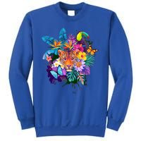 Colorful Tropical Jungle Animals Sweatshirt