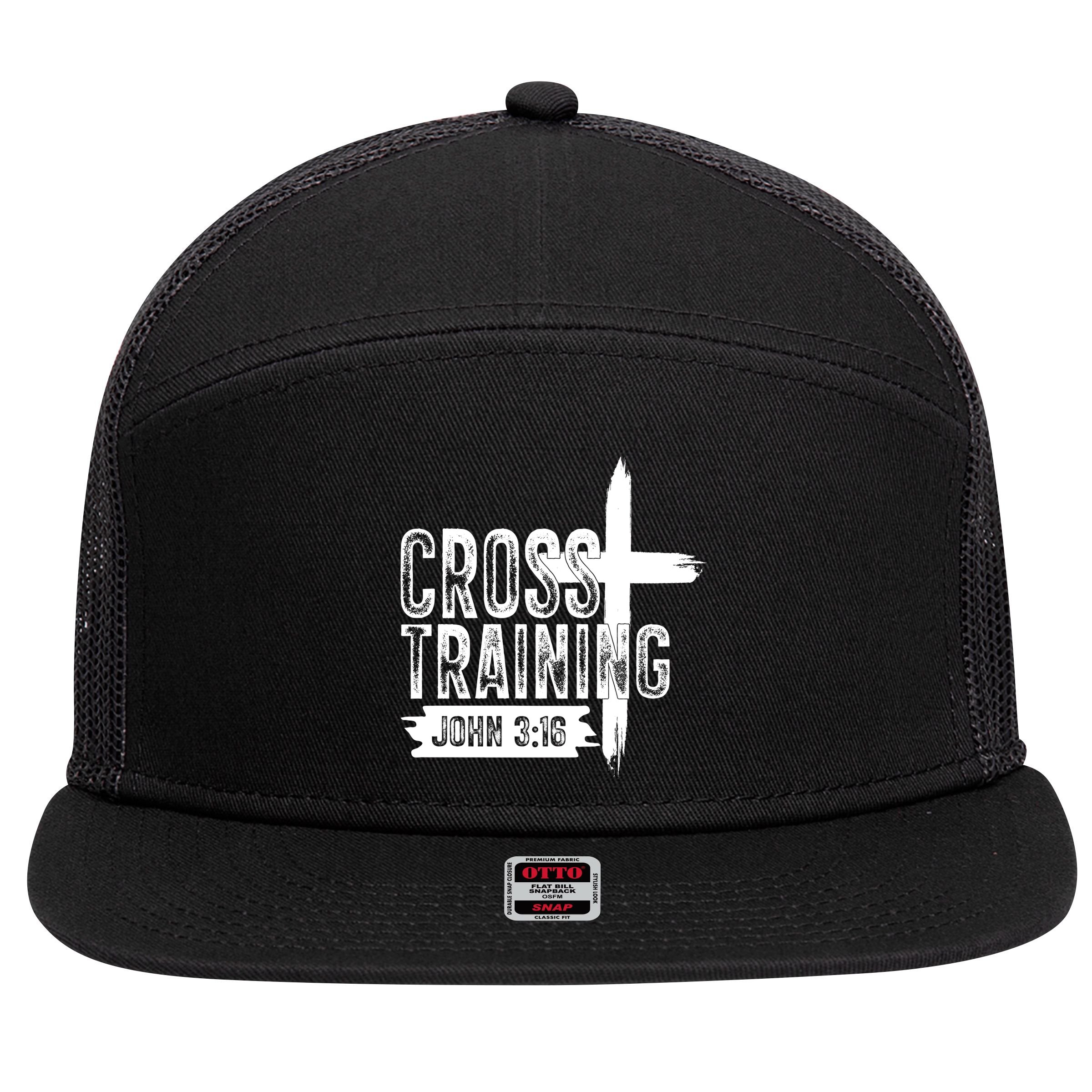 Cross Training John 3:16 7 Panel Mesh Trucker Snapback Hat