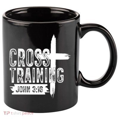 Cross Training John 3:16 11oz C Handle Ceramic Mug