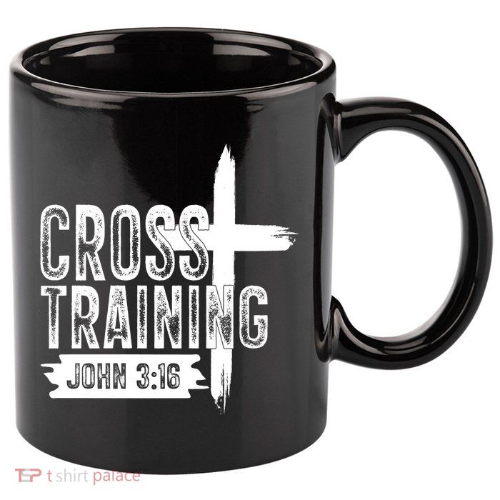 Cross Training John 3:16 11oz C Handle Ceramic Mug
