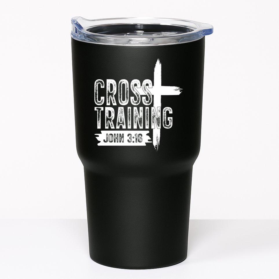 Cross Training John 3:16 Tumbler