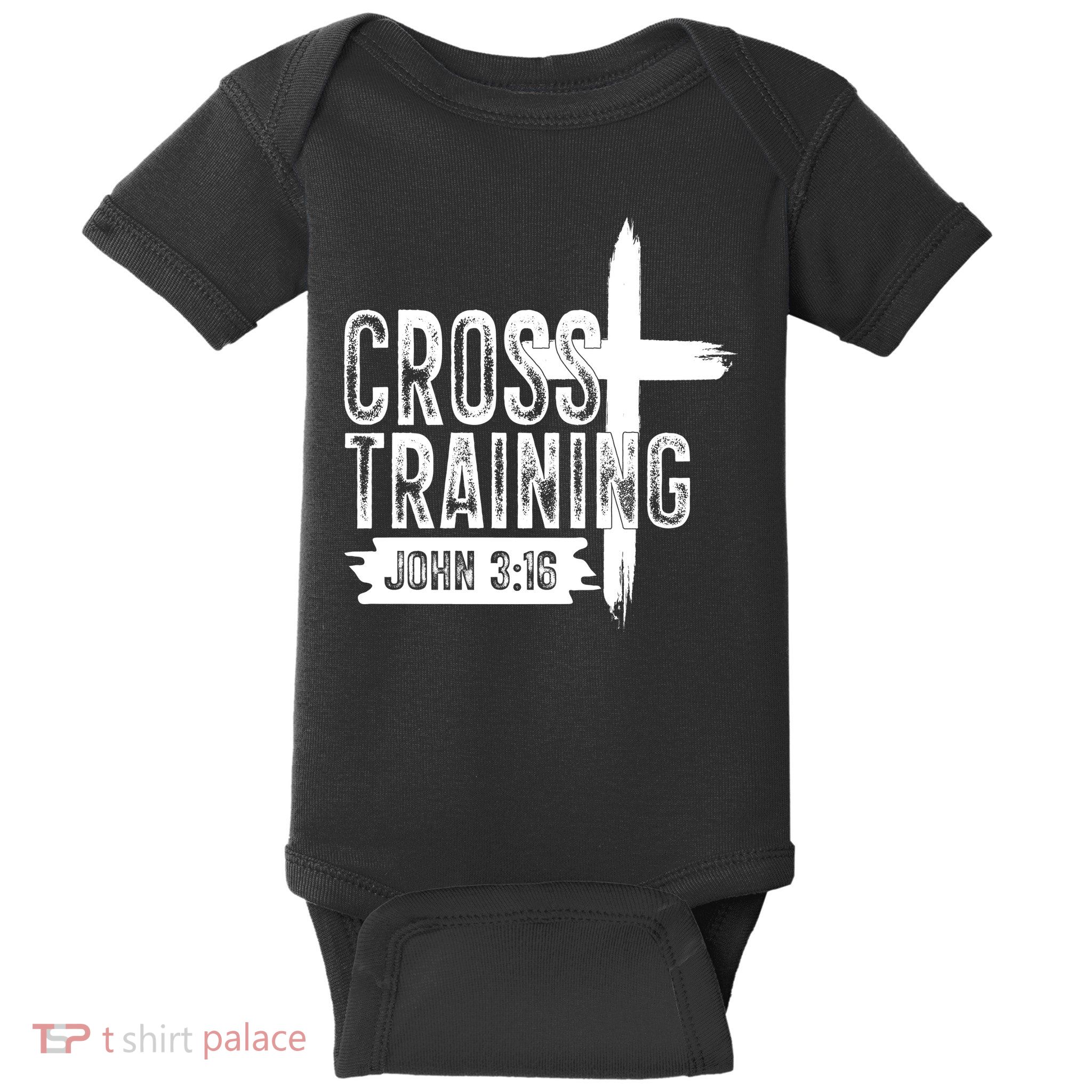 Cross Training John 3:16 Baby Bodysuit