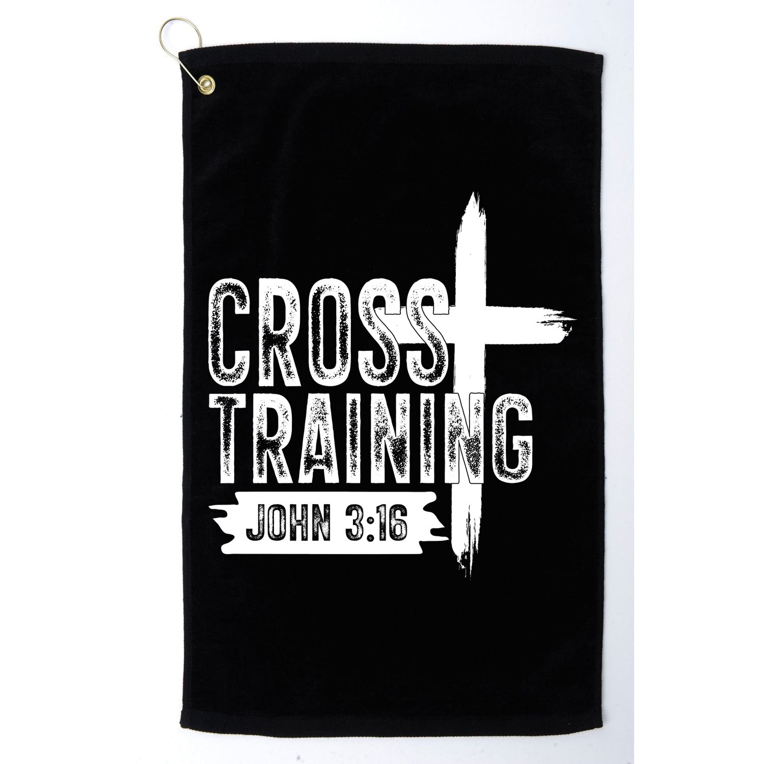 Cross Training John 3:16 Golf Towel