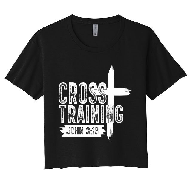 Cross Training John 3:16 Crop Top
