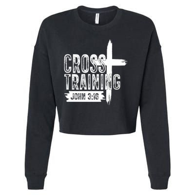 Cross Training John 3:16 Cropped Pullover Crew