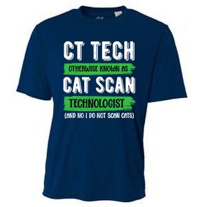 Ct Tech Known As Cat Scan Radiologic Technologist Cooling Performance Crew T-Shirt