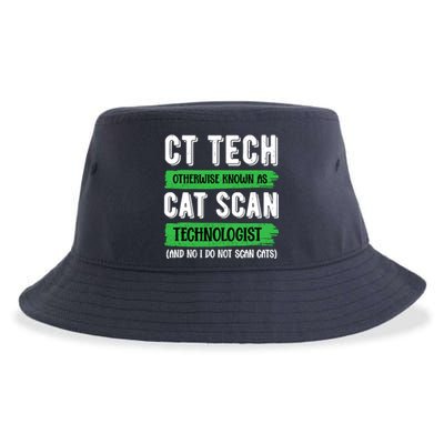 Ct Tech Known As Cat Scan Radiologic Technologist Sustainable Bucket Hat