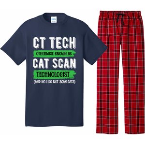 Ct Tech Known As Cat Scan Radiologic Technologist Pajama Set