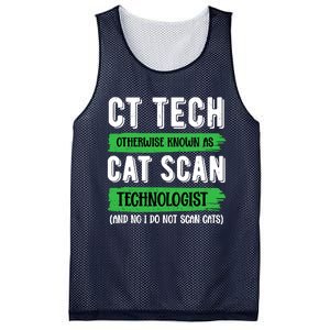 Ct Tech Known As Cat Scan Radiologic Technologist Mesh Reversible Basketball Jersey Tank