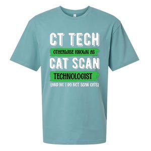 Ct Tech Known As Cat Scan Radiologic Technologist Sueded Cloud Jersey T-Shirt